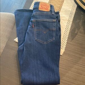 Levi's 726 High Waist Flare Denim Jeans